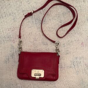 Cole Haan pRed Leather Crossbody Bag